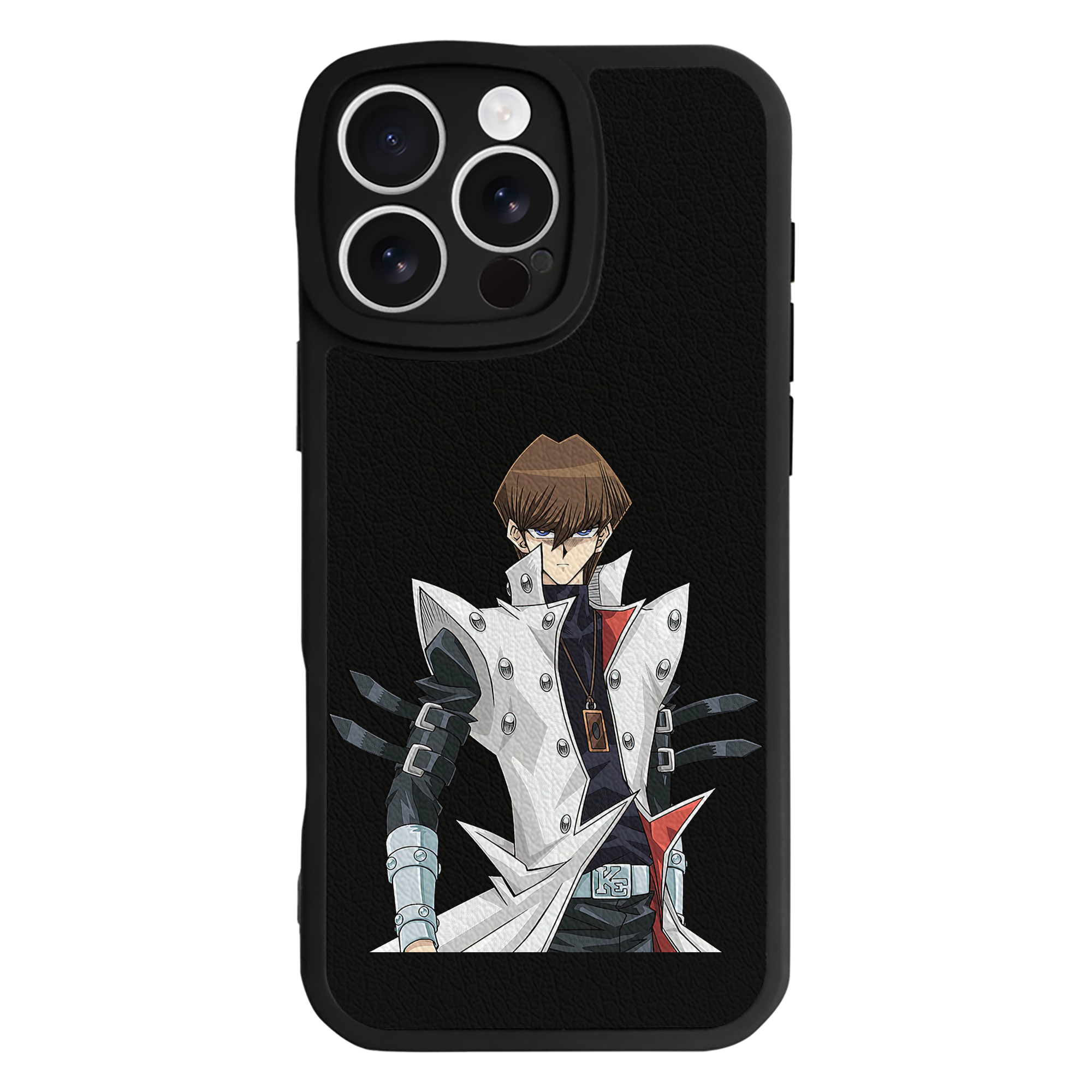遊☆戯☆王 Yu-Gi-Oh! 【iPhone 16シリーズ対応】シリコンスマホケース（レザー調） 材質：シリコン